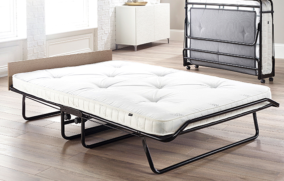 Jay-Be Supreme Automatic J-Tex with Micro e-Pocket Sprung Mattress - Double Folding Bed (107205)