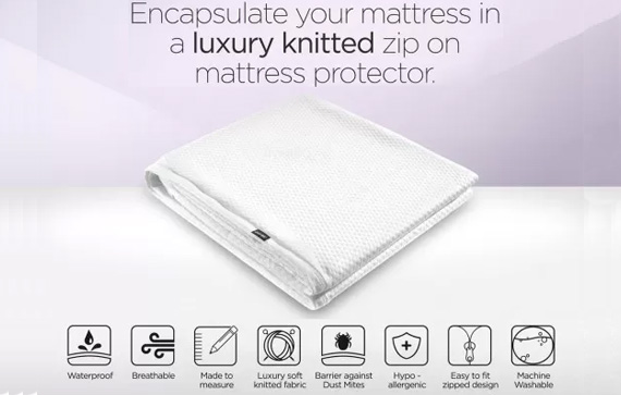 Jay-Be Supreme Double Bed Mattress Protector - from Futon Sofa Beds ...